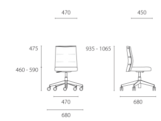lento-agilis-matrix-mt60-ergonomischer-drehstuhl-mittelhoch